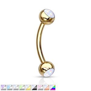 Opal illuminating eyebrow bar